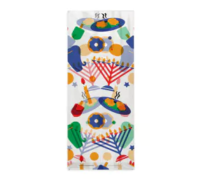 Plastiktüten mit Chanukkamotiv